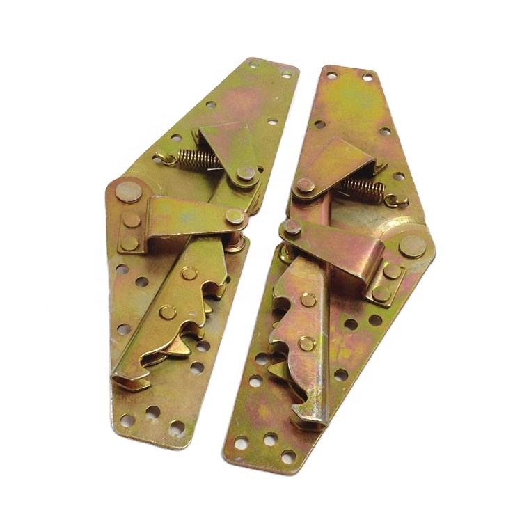 WINSTAR China Factory Zinc Sofa Bed Furniture Hardware Adjustable 3 Gear folding hinge backrest Angle Mechanism Hinge