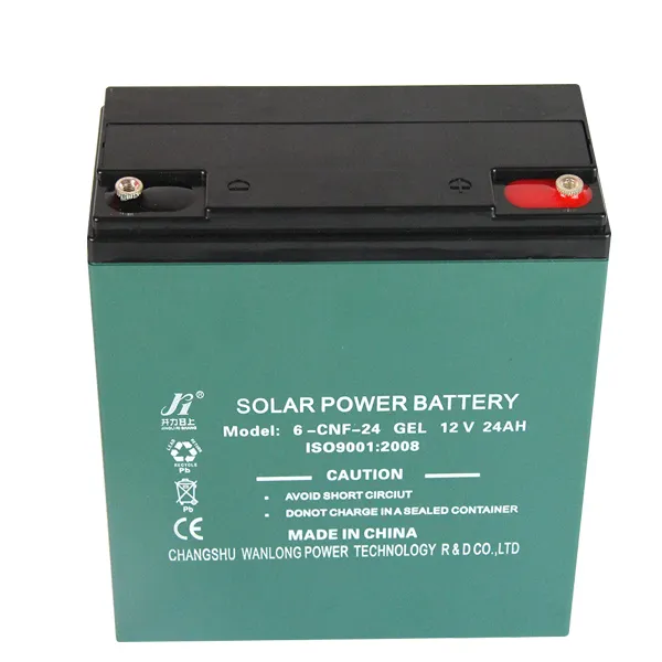 the AGM deep cycle for long life 12v24ah lead acid battery solar system