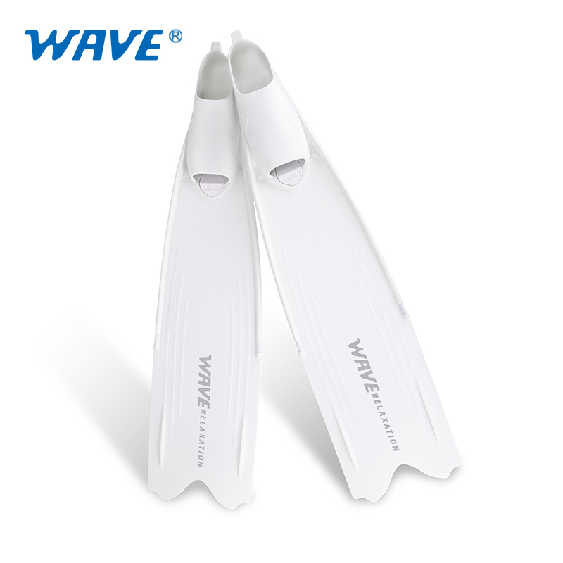 New products innovative mermaid tail for swim adults TPR long blade free diving fins
