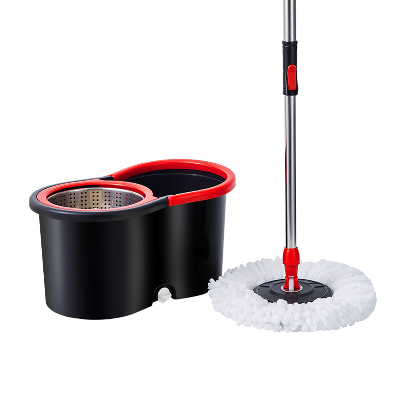 Hot Sale Long Telescopic Handle 360 Spin Plastic Mopper Floor Cleaning Mop 360 Degree Rotary Flat Mop