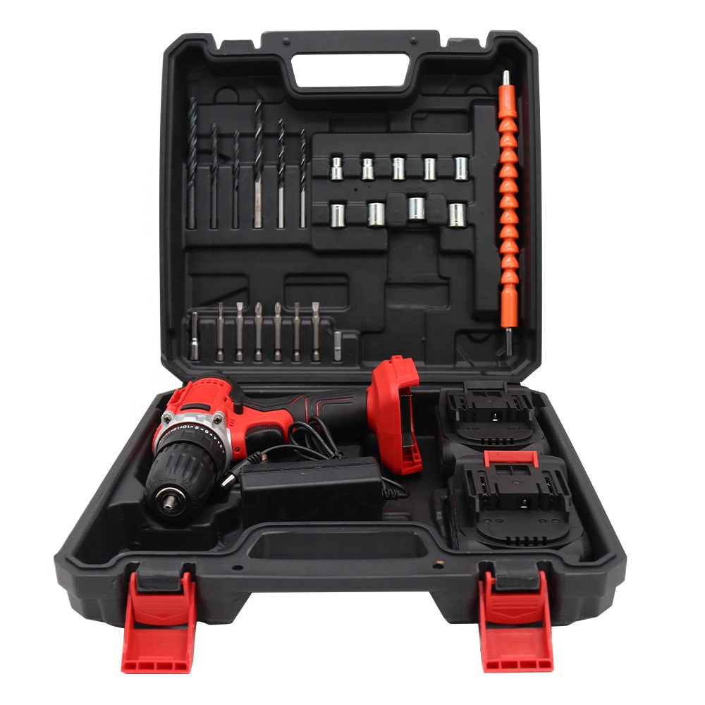 2024 Portable Cordless Power Tools Combo Cordless Drill Kits 21V Power Tools Set Accessory Screwdriver Machine