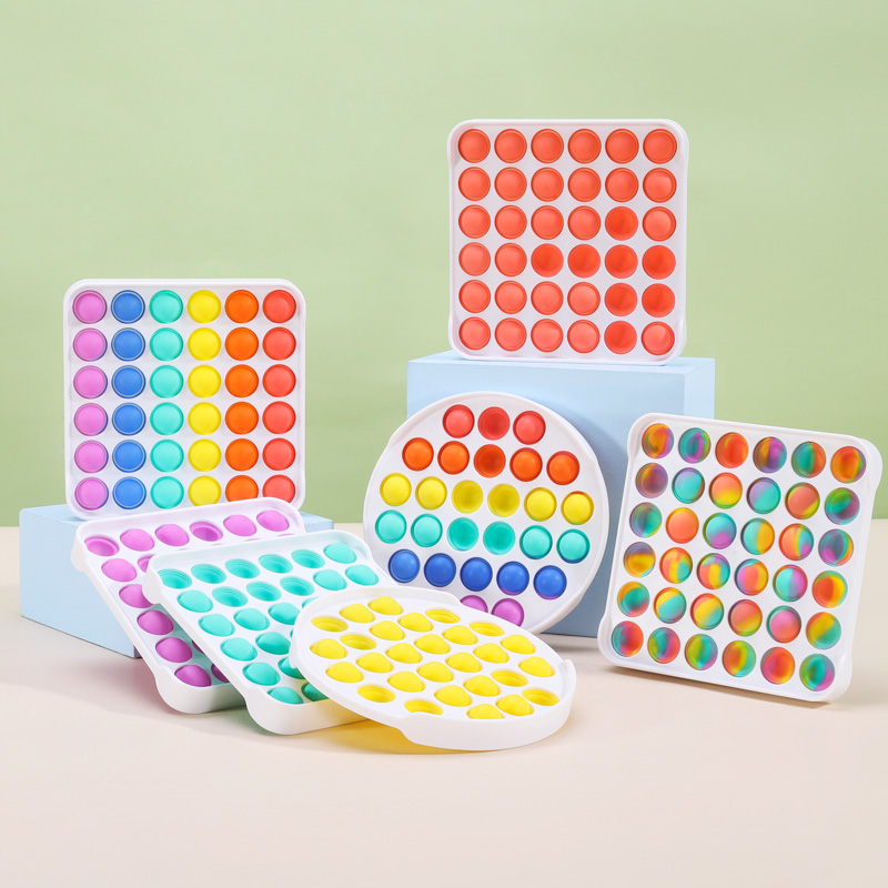 Pop Fun Stress Push Bubble Set Sensory Pops Fidget Toys It