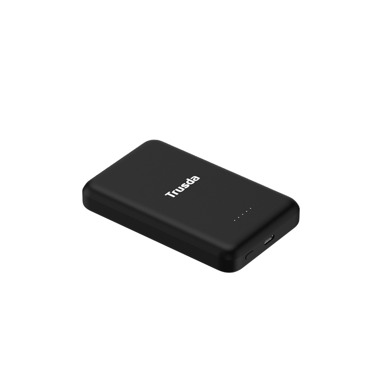 TRUSDA RC1.5W Эксклюзивный Уникальный дизайн, магнитный беспроводной внешний аккумулятор 5000 мАч, Qi-зарядка для всех телефонов