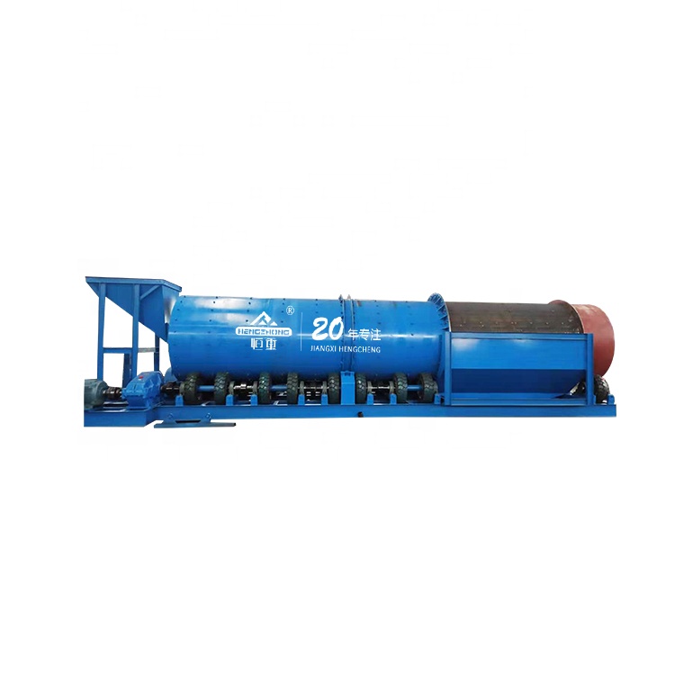 200 TPH Gold and Diamond Processing Plant Trommel Scrubber With ISO Standard