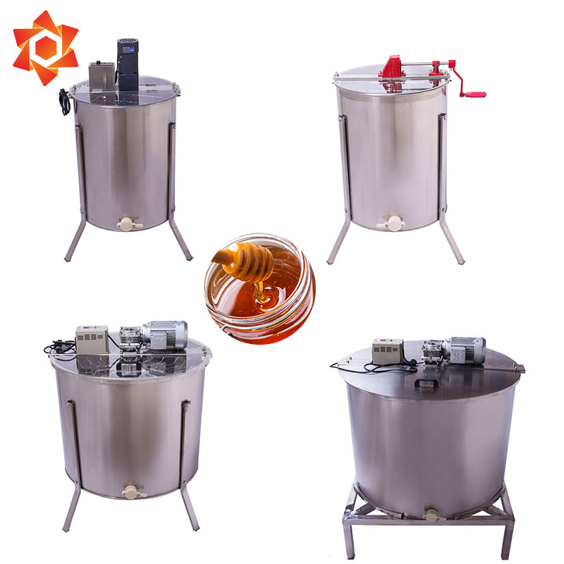 Нержавеющая сталь 3 Кадра Manual Мед extractor для пчеловодства извлечения