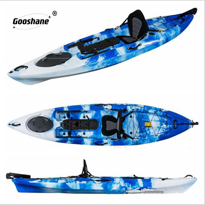 Vicking New Design Single Sit On Top Fishing Kayak With Foot Rests Stadium Seat
