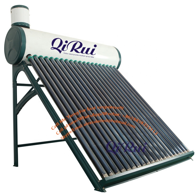 CE Approved 100L 150L 200L 300L High Efficiency Solar Water Heater with Automatic feeder tank