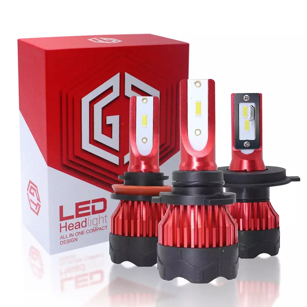 Новая Автомобильная фара 9005 9006 H4 H13 H7 880 H27 9004 9007 H11 881 LED H1 K5 75W 6000 лм K светодиодная Автомобильная фара