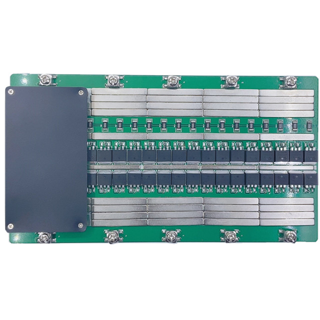 8S 120a батареи pcm bms алюминиевая доска с контролем температуры баланс функцией зарядного устройства
