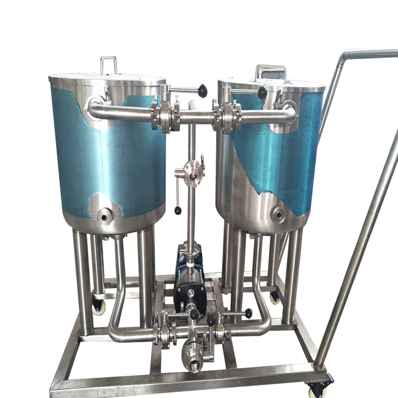 Manufacturer stainless steel beer plant small cip washing system