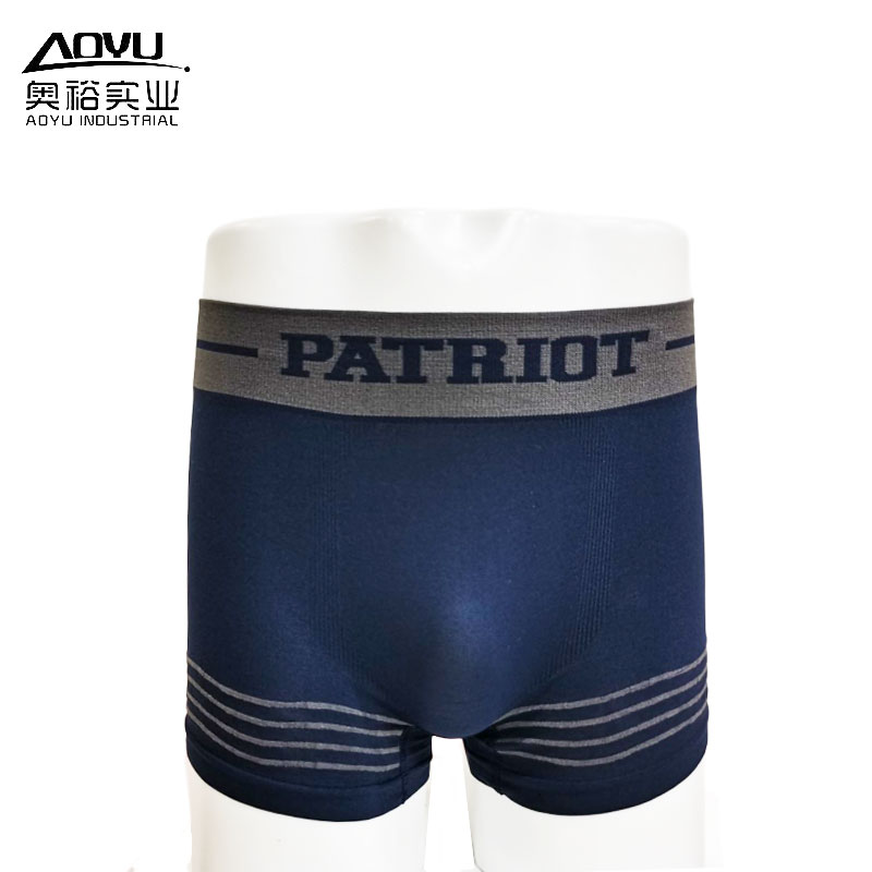 Free Sample Seamless Men Boxer Elastic Boxer Shorts Men Underwear Breathable Underwear Boxers