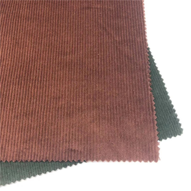 C'dear 320-340gsm 8 Вт 98% Хлопок 2% спандекс рубчатый вельвет ткани