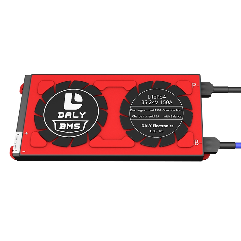 Daly 24v 150a bms 8s lifepo4 защита батареи цепи с балансом водонепроницаемый PCM 3,2 v литиевая батарея Защитная плата