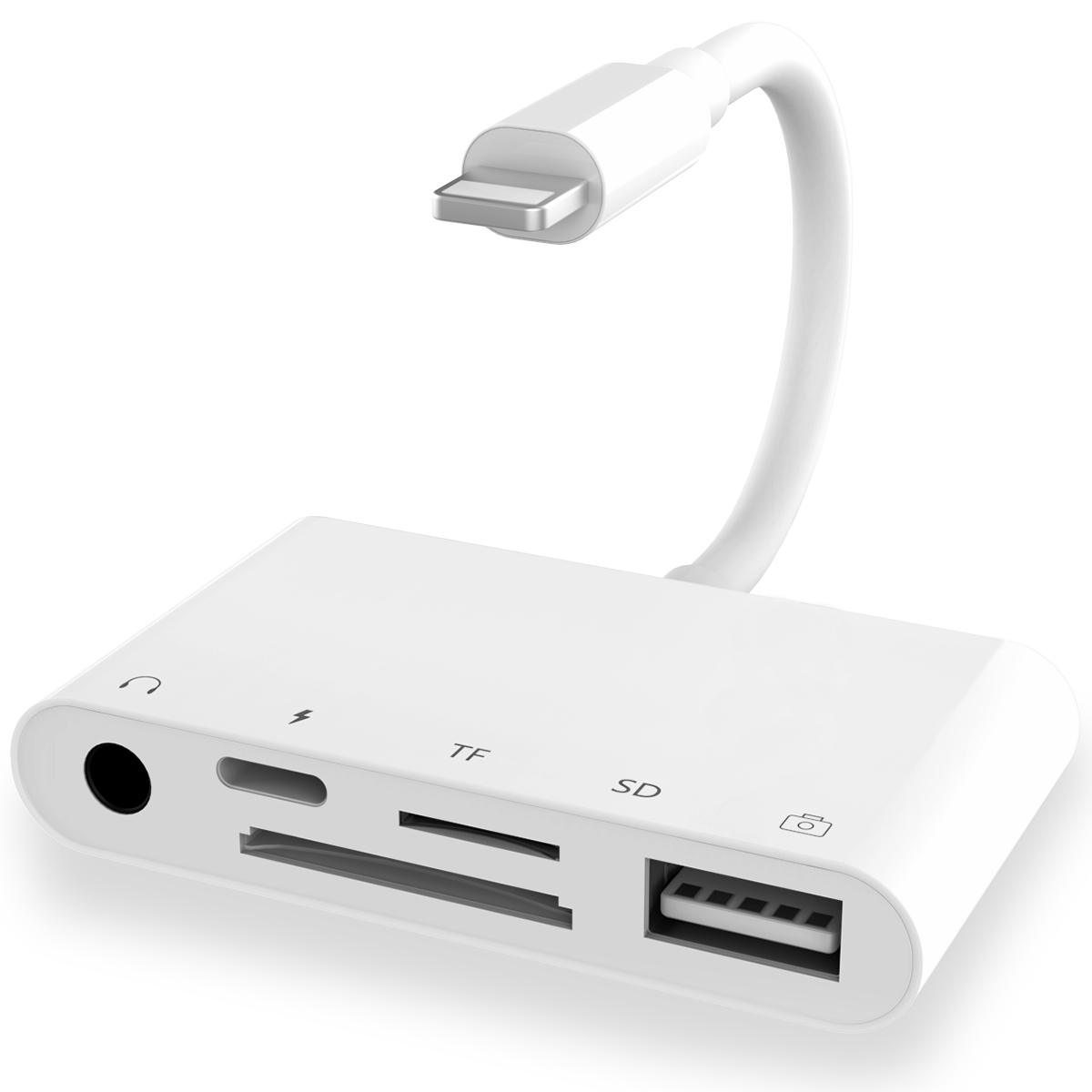 Адаптер Lightning/USB OTG для камеры SD-кардридер для iPhone