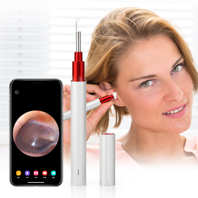 Уникальный APP Control набор для ухода за ушами Earpick