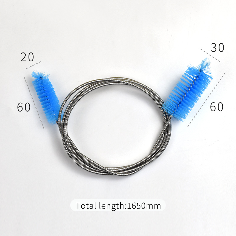 Manufacturer Stainless Steel Long Flexible CPAP Tube Brush Cleaner CPAP Equipment Cleaning Brush