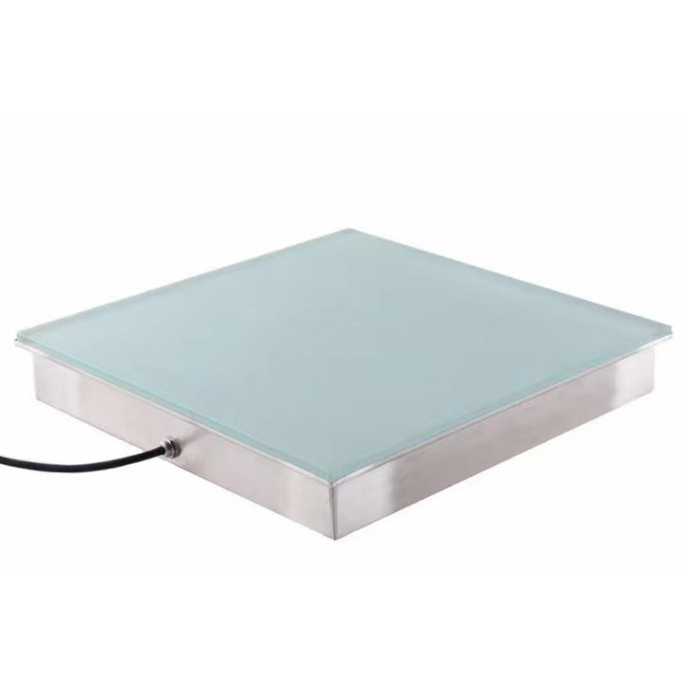 Factory Wholesale Glass Dance Floor and Decor RGB Color Changing Interactive Decorative Landscape Outdoor led floor for sale