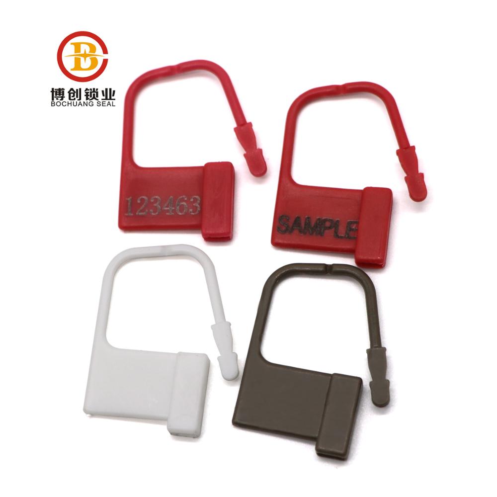 serial number small type disposable plastic padlock