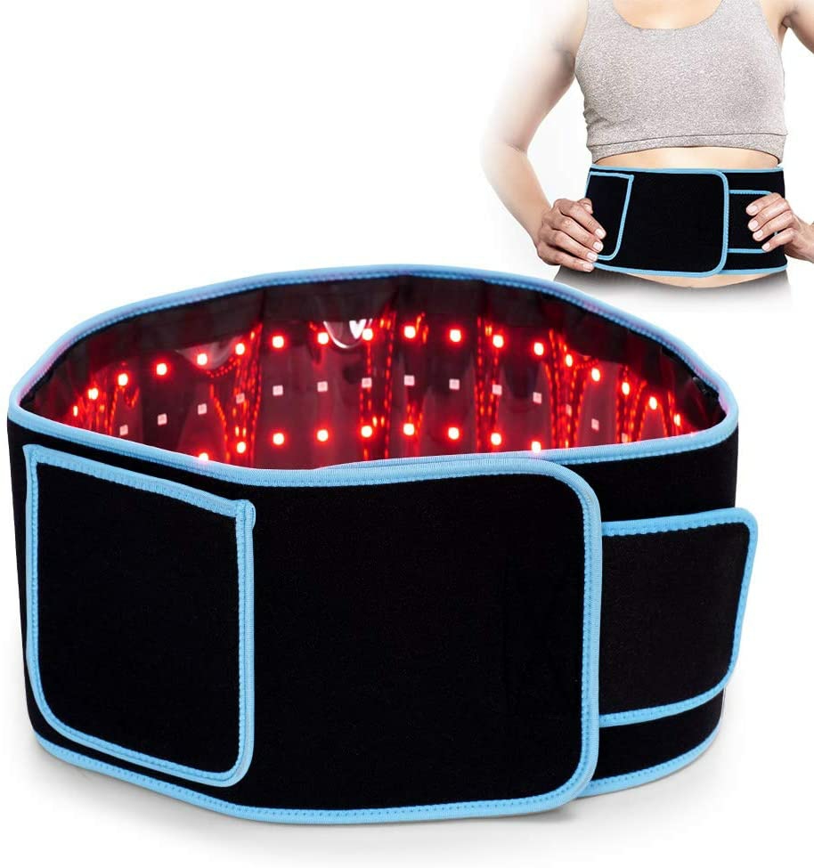 Drop Shipping 660Nm 850Nm 635Nm Stomach Waist Slimming Lipo Infrared 635Nm 854Nm Laser Led Arm Belts Red Light Therapy Belt Wrap