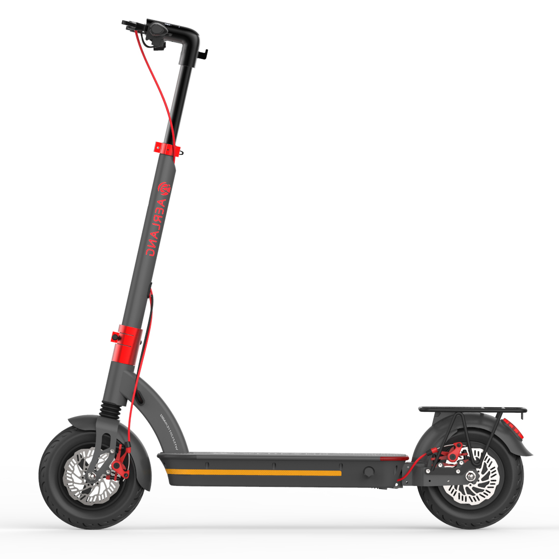 Aerlang H6 высокоскоростная мощная 10-дюймовый электрический скутер 1000w