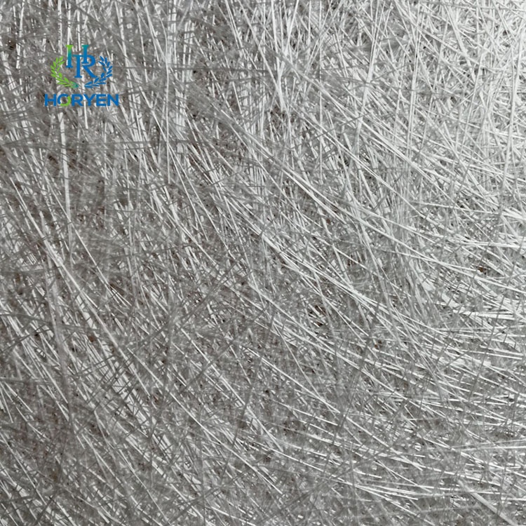Horyen wholesale high quality fiberglass chopped strands mat fibra de vidrio mat