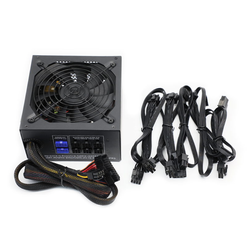 110v 230v блок питания ATX 800W блок питания 80 PLUS GOLD компьютерный блок питания 800w Полный напряжения для ПК-игр