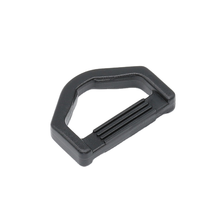 High Quality Plastic Adjustable Thick D Ring Buckles for Backpacks or Suitcases