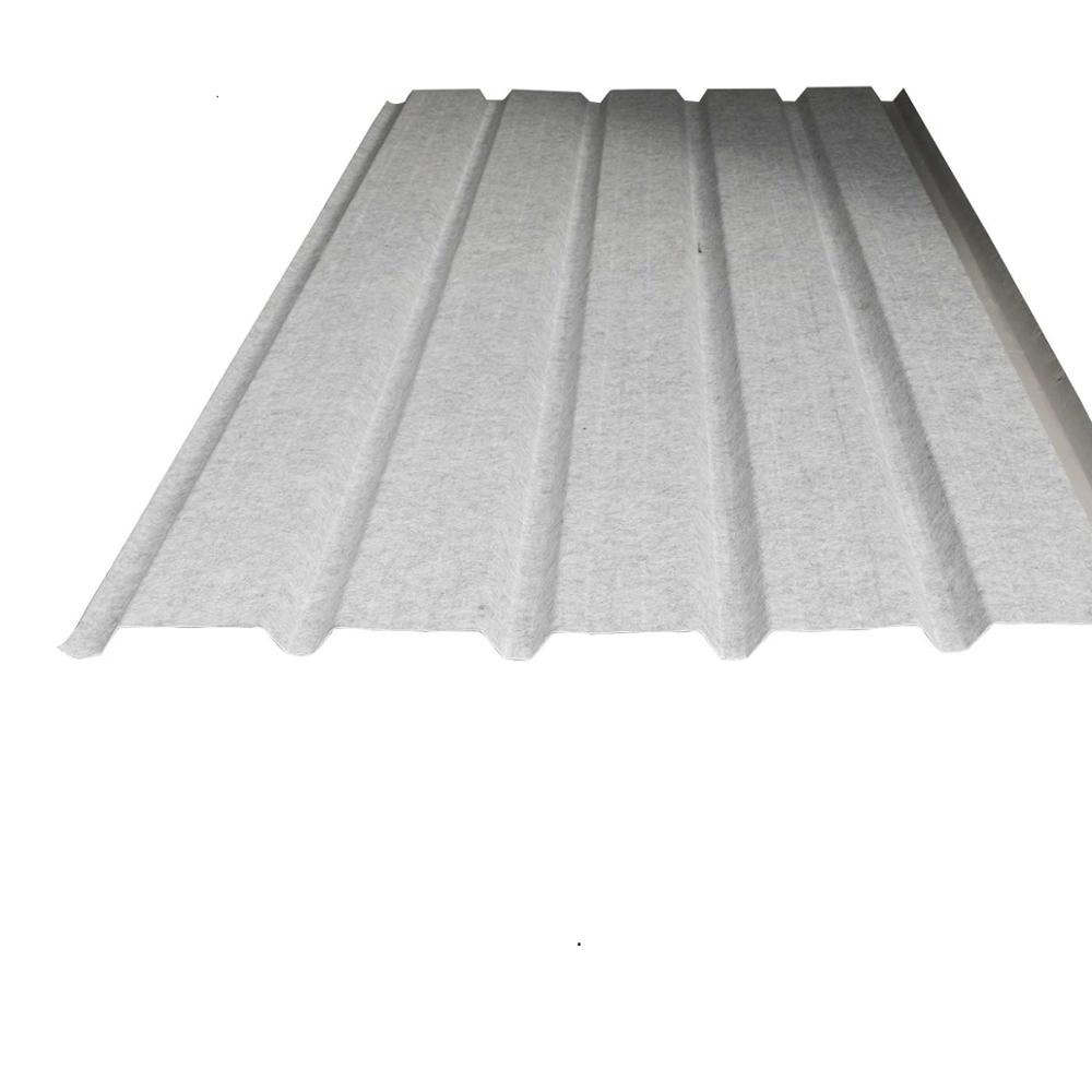 Anti condensation felt materials insulated composite panels for roof insulation roofing sheets