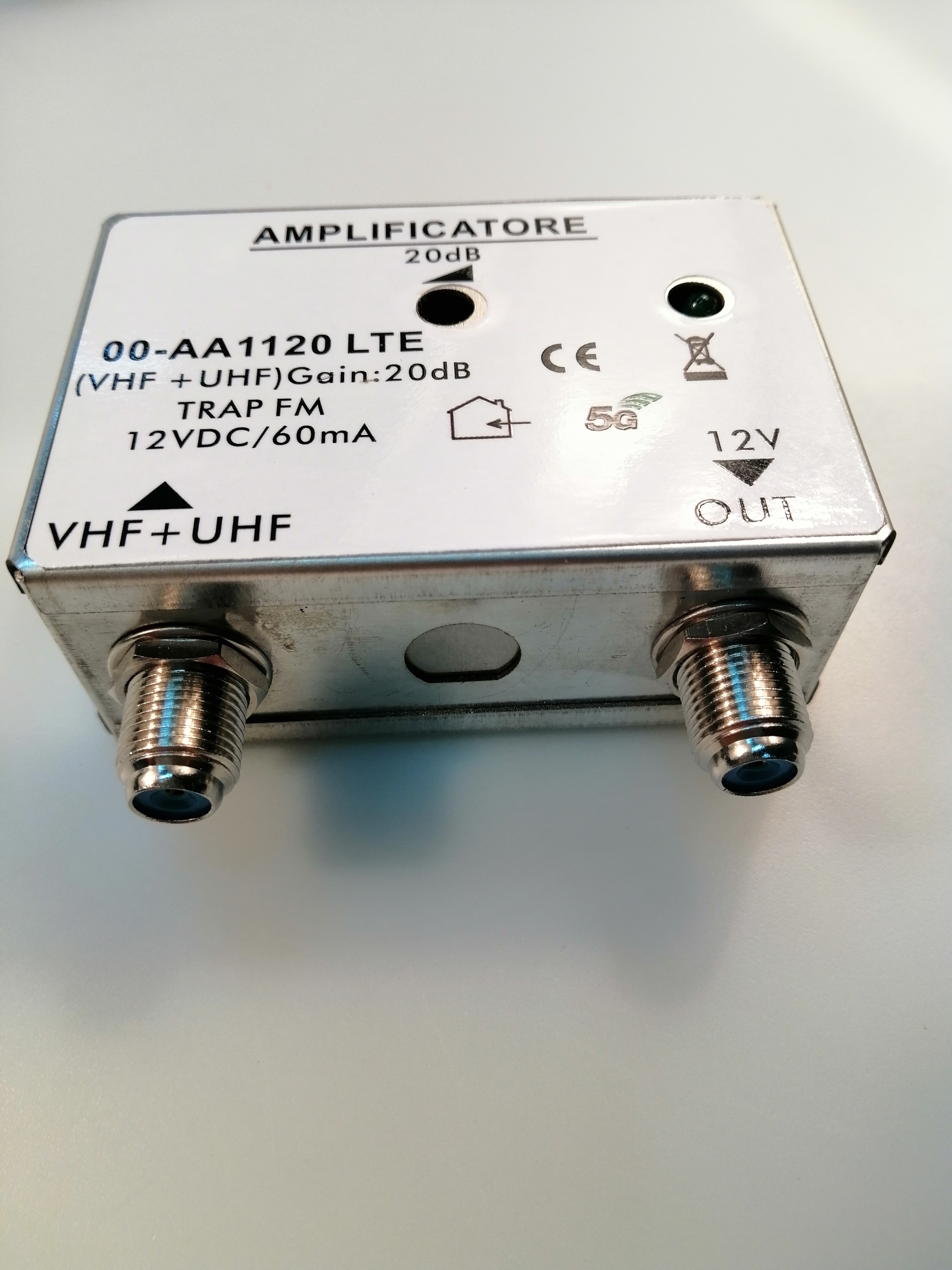 Оптовая продажа по лучшей цене, одновходная Выходная антенна, усилитель 4G 5G VHF UHF, усилитель со светодиодной индикацией