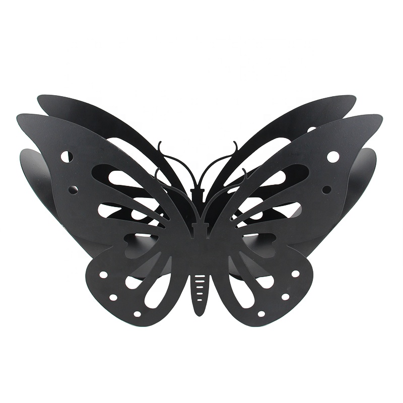 Bathroom Toilet Paper Stand Butterfly Shape Toilet Paper Roll Holder Metal Bathroom Accessories Home Decor Up to 7 Rolls