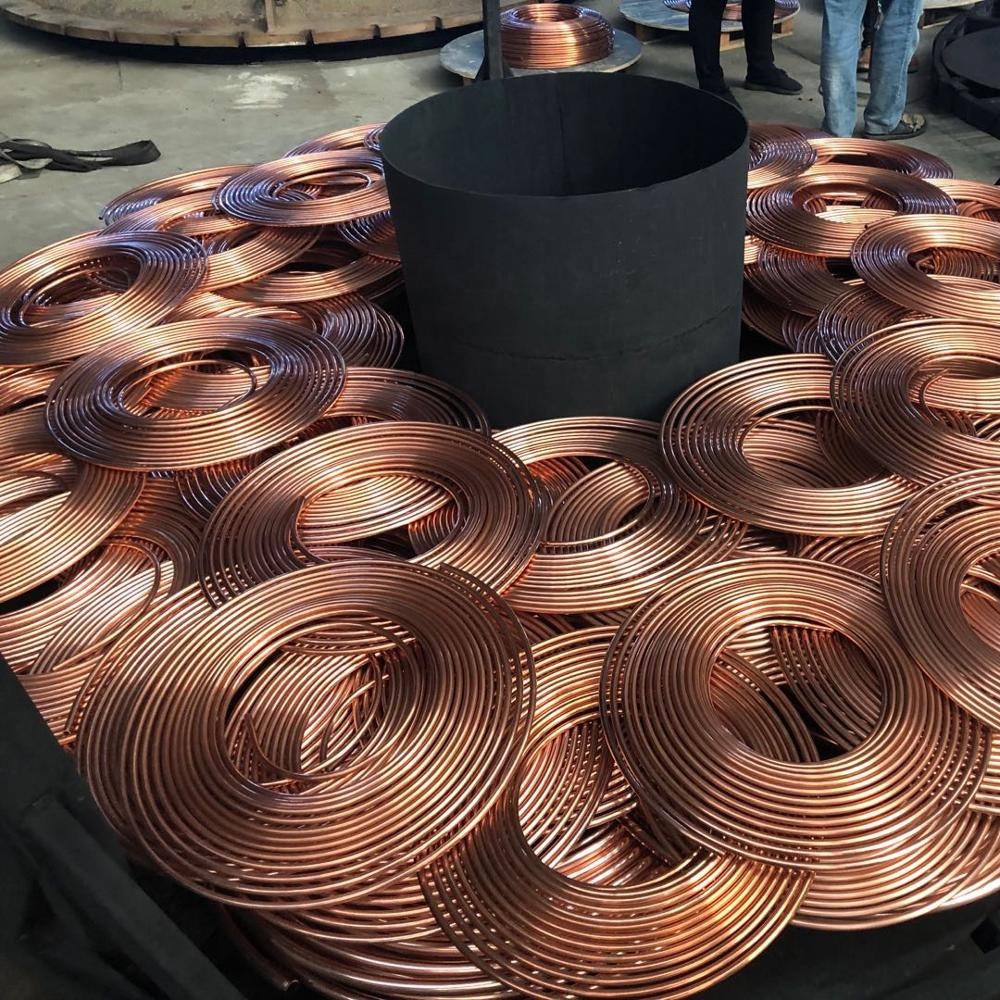 Цена производителя катушка ASTM B280 12 мм медная труба