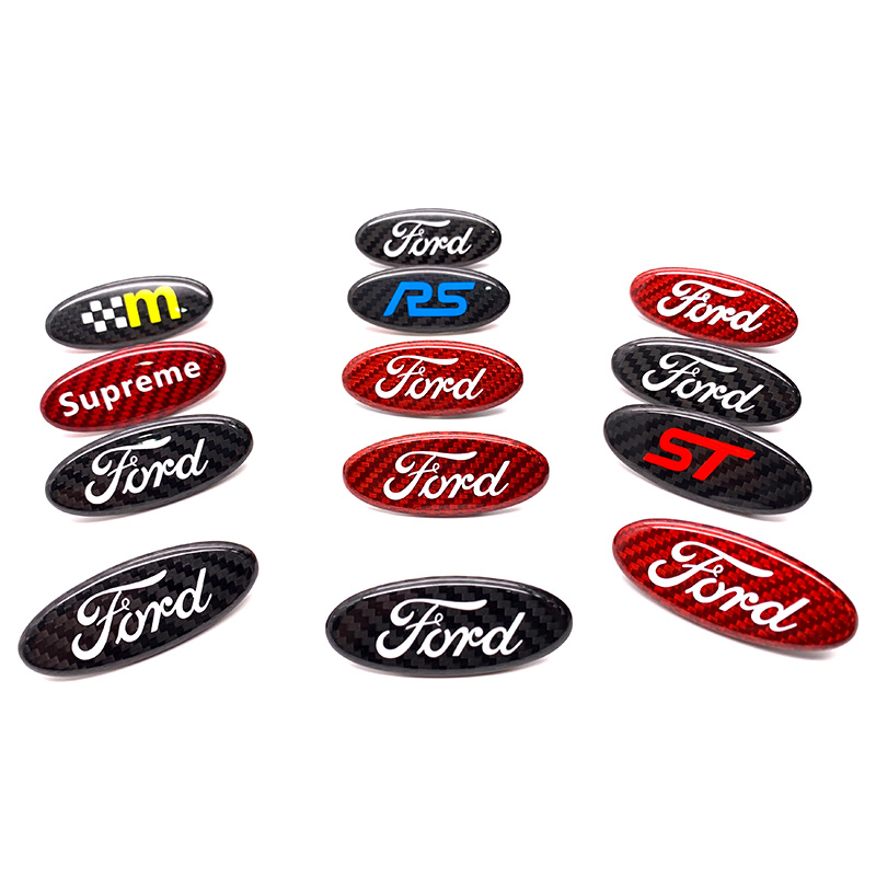 Логотип из углеродного волокна для рулевого колеса Ford