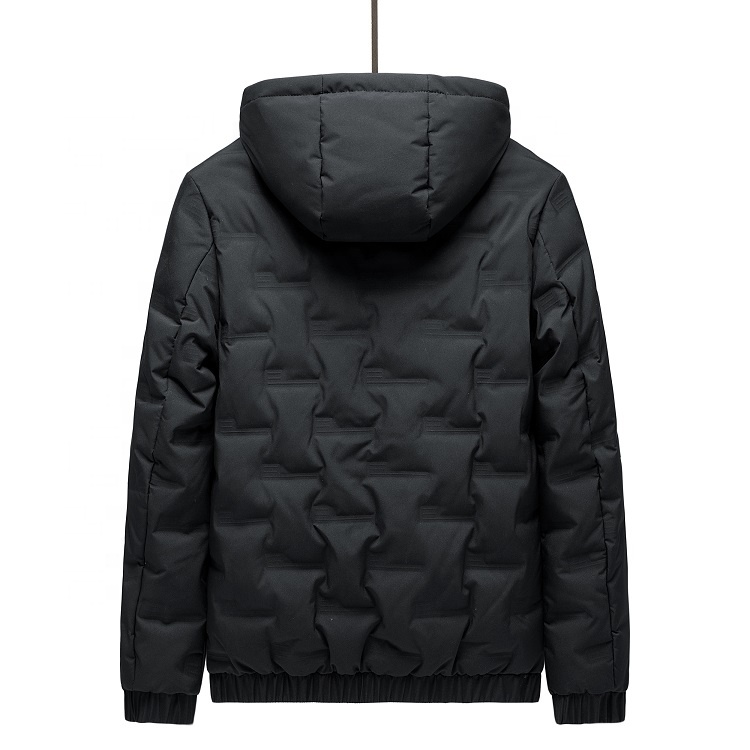 Factory price winter warm hooded Lightweight down jacket Size M-8XL fashion men's Custom logo outdoor duck down jacket