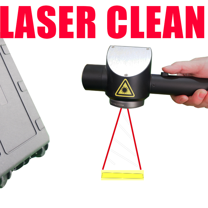 Fiber Laser Cleaning Machine for Tire Mold Laser Rust Removal Metal Oil