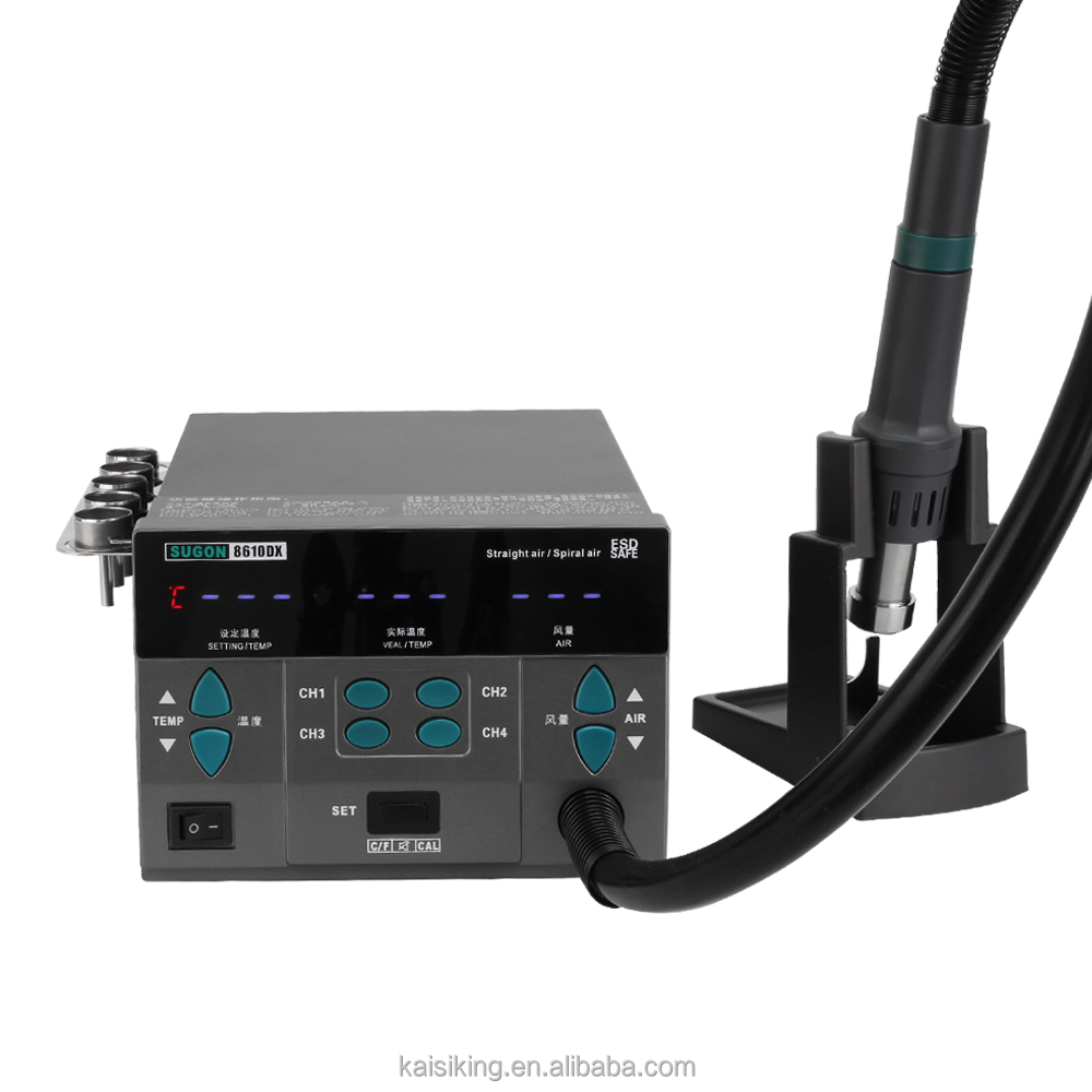 Тепловая станция SUGON 8610DX, наладочная станция с ЖК-дисплеем, smd