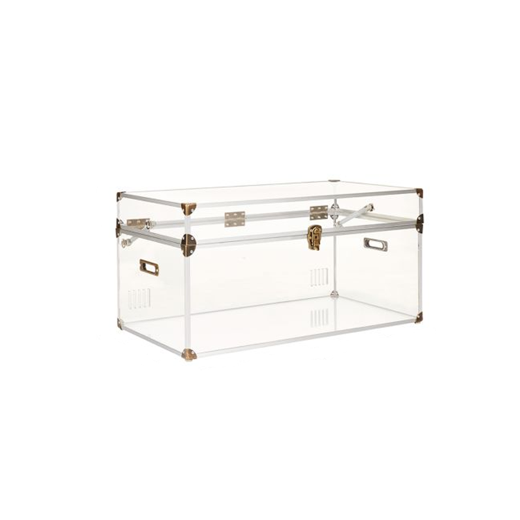 Custom Glass Toy Chest Multi-Purpose Acrylic Locker Lucite Lipsticks Box