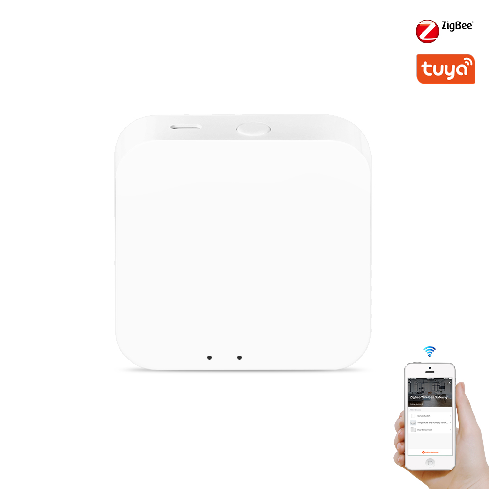 Беспроводной пульт дистанционного управления для умного дома Zemismart Tuya Zigbee Gateway Wifi Bridge