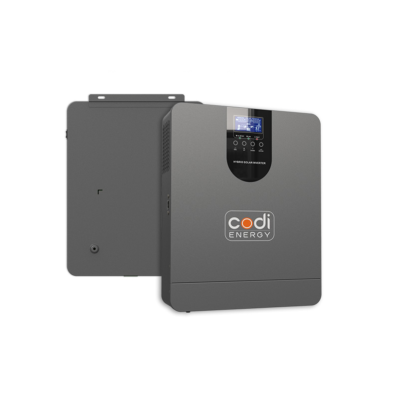 Codi солнечной энергии 1.2kw 2.4Kw Гибридный неэлектрифицированный солнечный инвертор 1200 ватт 2400 Ватт инвертор решетки солнечный инвертор Встроенный со слежением за максимальной точкой мощности
