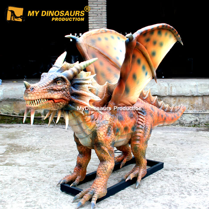 MyDino WD002 Handmade Myth Dragon Model Animatronic Life Size Flying Dragon