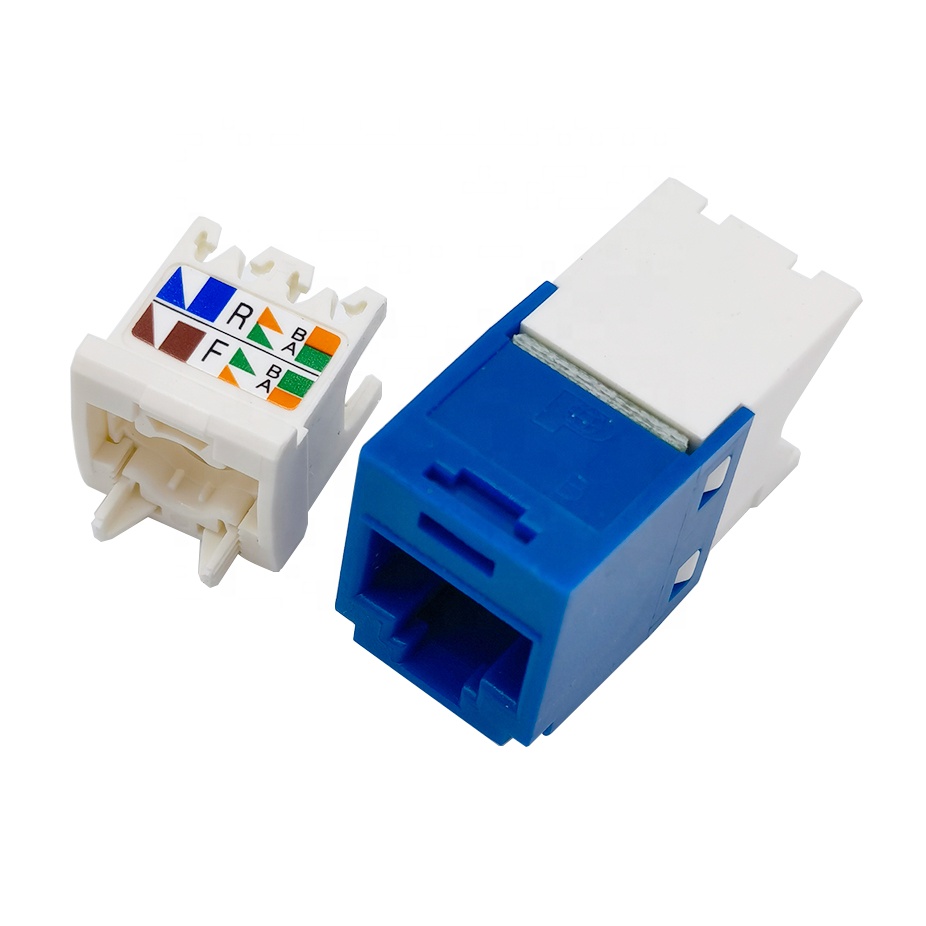 Модульный домкрат UTP RJ45, разъем Cat6 Keystone Jack