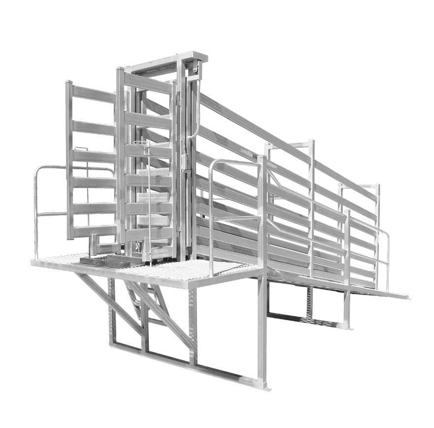 Cattle Yard Cattle Loading Ramp Livestock Equipment Cattle Breeding Equipment for Farm