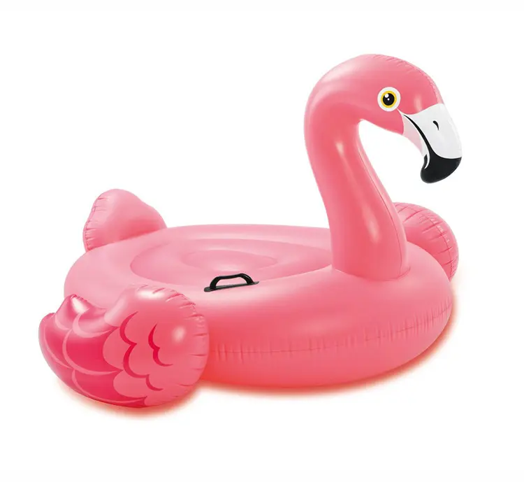INTEX 57558 inflatable Ride-on Mega Pool Swimming outdoor beach pink inflatable water play equipment flamingo pool float