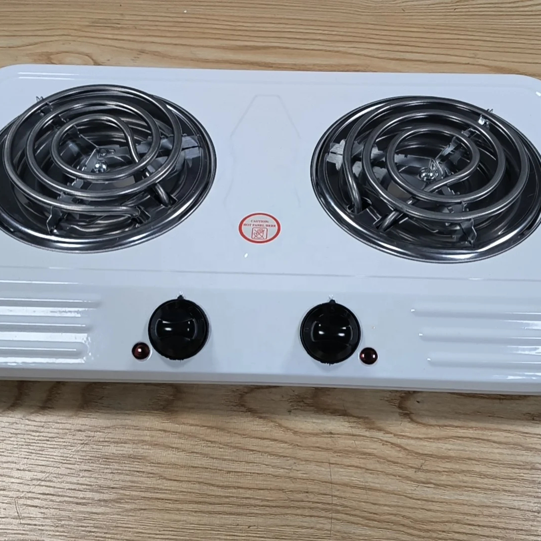 2024 New Design 2000W Electric Double Coil Hot Plate GS CE ROHS CB Approval Built-in Installation for Household Iron Material