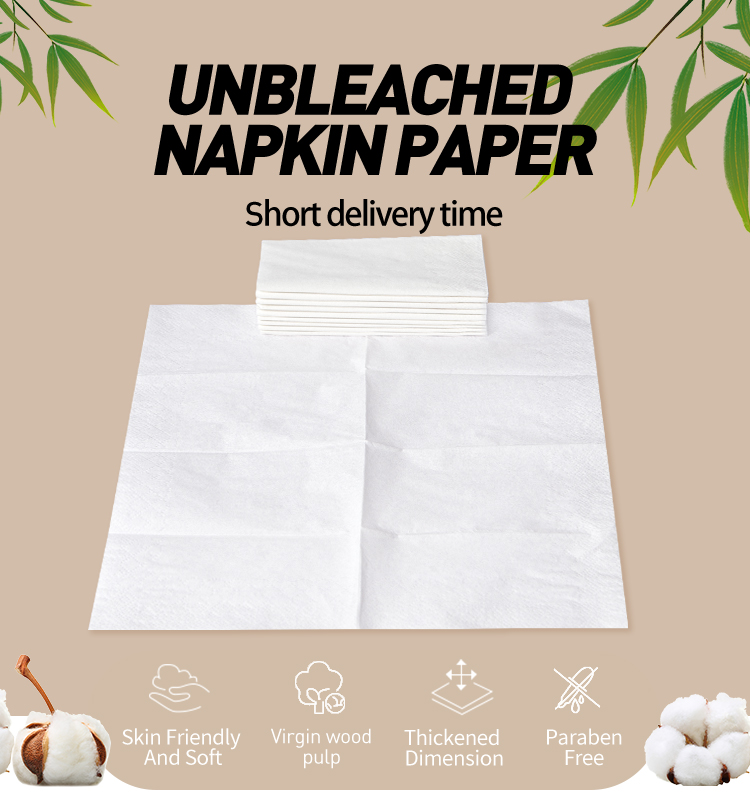 25*25 cm 33*33 cm Printed Money Customized Food High Quality Napkins Paper Tissue