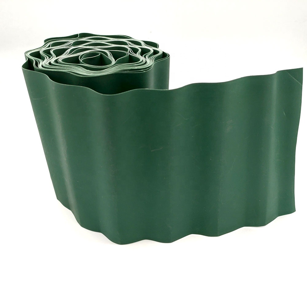 HB JINSHI 5 in. x 30 ft. Green Landscape Lawn Edging