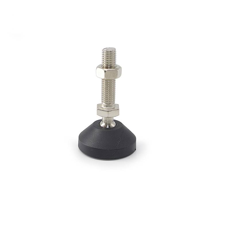 china manufacturer 7038 50A-M12*50/80/100 foot mount plastic feet for metal chair plastic furniture feet plastic feet m6 m8 m10