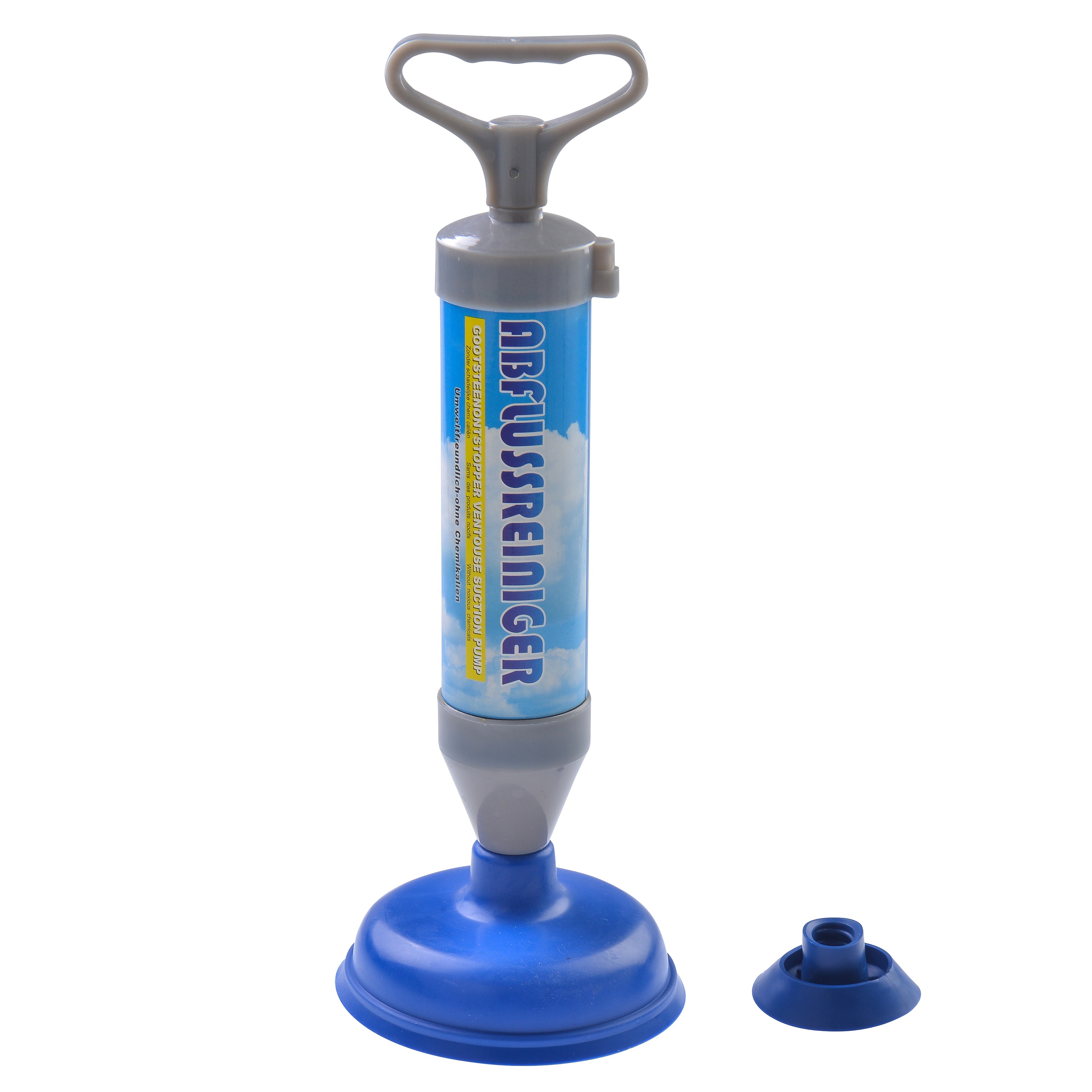 Drain Buster Toilet Air Plunger Powerful Drain Plunger with 2 Type Suction Cups Suitable for Toilet Bathtub Shower Sink