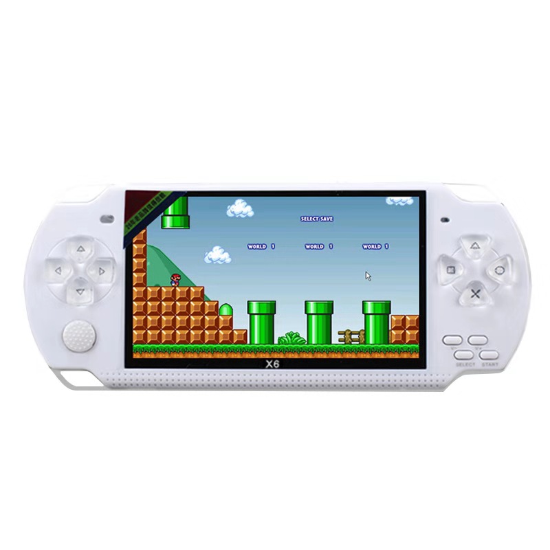 X6 psp3000 новая версия 128 бит аркадная игровая портативная GBA ностальгическая портативная игровая консоль nes