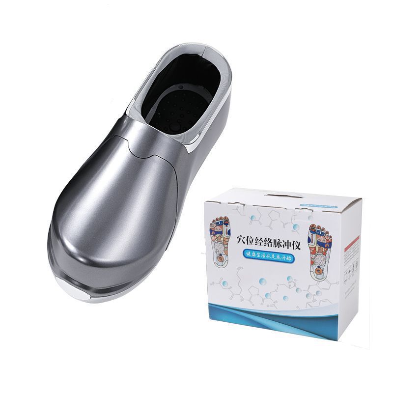 2024 New Multifunctional Infrared Foot Muscle Massage Shoes Rechargeable Promote Blood Circulation Heated Electric Massage Shoes