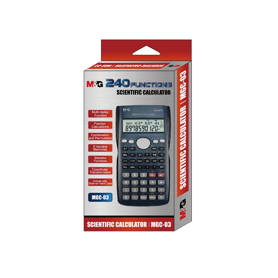 M&G Sell Well 240 Functions Scientific Calculator Office And School Supplies